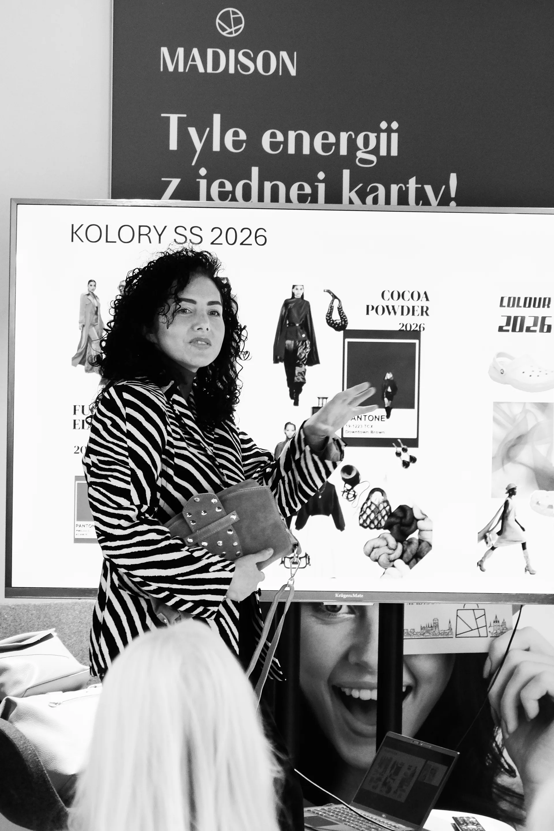 Materiały promujące warsztaty modowe